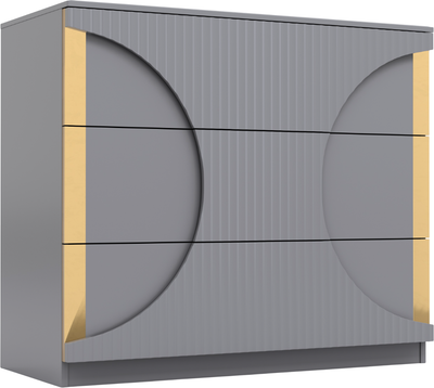 Комод Кастанье Каталея СП 046-03 (серый)