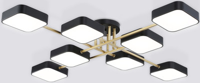 Люстра Ambrella FL516348/8 BK/GD (черный/золото)