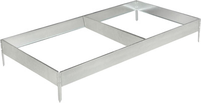 Грядка модульная GREENGO Оцинкованная 295x100x15см