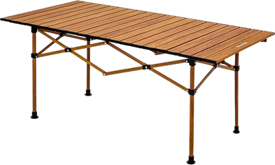 Стол складной Naturehike 116.5х60х50.5см / CNH22JU038-LSI (коричневый)