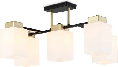 Люстра Ambrella TR303048/5 BK/GD (черный/золото)