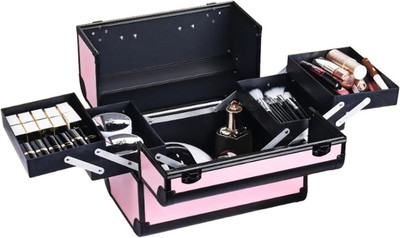 Кейс для косметики Glamify C0014492B (розовый/черный)