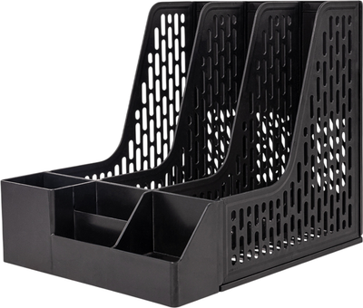 Органайзер настольный Deli 9847 (черный)