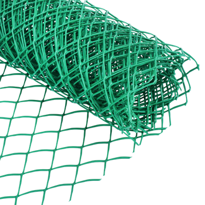 Сетка садовая GREENGO 1x10м ячейка ромб 40x40мм (зеленый)