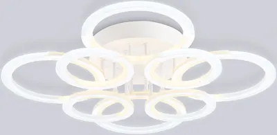Люстра Ambrella FA8945/4+4 WH (белый)