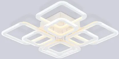 Люстра Ambrella FA8950/4+4 WH (белый)