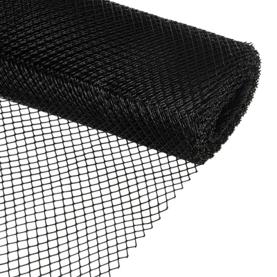 Сетка садовая GREENGO 1x20м ячейка ромб 15x15мм (черный)