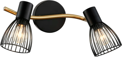 Спот Ambrella TR8660/2 BK/GD (черный/золото)