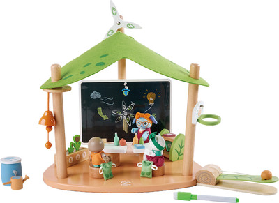Игровой набор Hape Мини-дом Лесная школа / E3428_HP