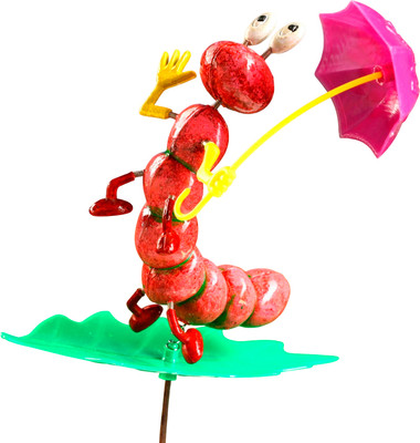 Украшение для сада Take It Easy Гусеница с зонтиком / 1206549