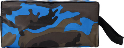 Косметичка Sima-Land Камуфляж. На молнии / 4445812 (синий/черный)
