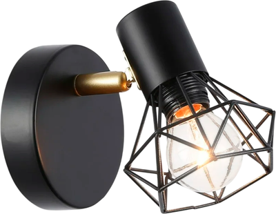 Спот Ambrella TR8655 BK/GD (черный/золото)