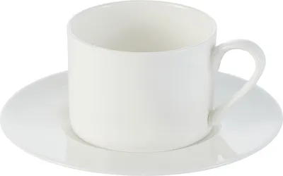 Чашка с блюдцем Gipfel Diana 43232 (белый)