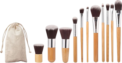 Набор кистей для макияжа Glamify 080800933A (11шт)