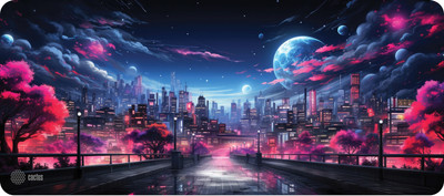 Коврик для мыши Cactus CS-MP-PRO14XXL Fantasy Space XXL