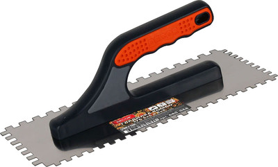 Гладилка Decor 280х130мм 6х6мм + 8х8мм 0.7мм / 680-068