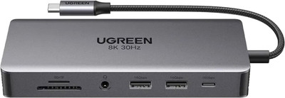 Док-станция для ноутбука Ugreen CM681 / 15978 (серый)