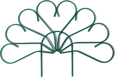 Изгородь декоративная GREENGO Павлин-2 62x450см 5 секций (зеленый)