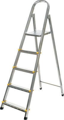 Лестница-стремянка Comfort Alumin Group Кайлас 5 ступеней / 005909 (сталь)
