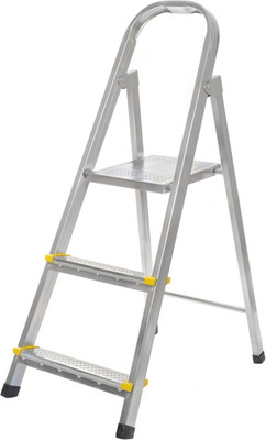 Лестница-стремянка Comfort Alumin Group Кайлас 3 ступени / 005907 (сталь)