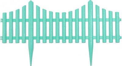 Изгородь декоративная GREENGO 30x300см 5 секций (бирюзовый)