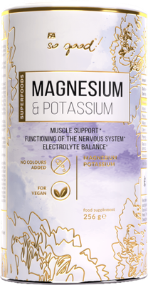Комплексная пищевая добавка Fitness Authority Nutrition Magnesium & Potassium (256гр)