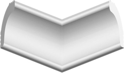 Уголок для потолочного плинтуса FORMAT 7Е (4шт)