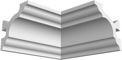 Уголок для потолочного плинтуса FORMAT 17Е (4шт)