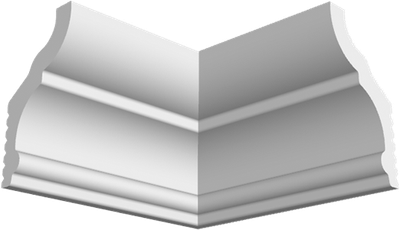 Уголок для потолочного плинтуса FORMAT 15Е (4шт)