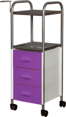 Тележка парикмахерская Элеганс Глорис - 09 (фиолетовый)