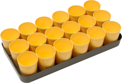 Набор горшков для рассады GREENGO 40x20см (18шт, микс)