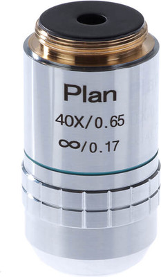 Объектив для микроскопа Микромед 40x/0.65 Plan беск/0.17 / 21414