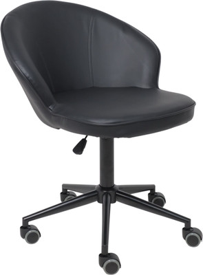 Кресло офисное AksHome Foxy (экокожа, черный/черный)