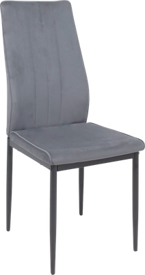 Стул AksHome Oreo (темно-серый велюр HLR-21/черный)