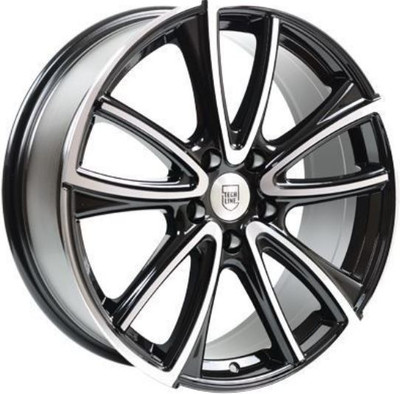 Литой диск TechLine 672 16x6.5" 5x114.3мм DIA 67.1мм ET 40мм BD