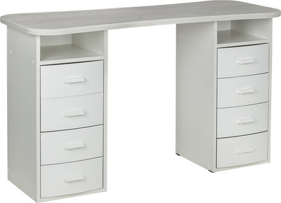 Стол для маникюра Элеганс Элвуд-4 (белый)