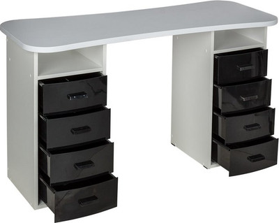 Стол для маникюра Элеганс Элвуд-4 (черный)