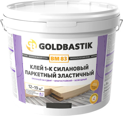 Клей для напольных покрытий Goldbastik ВM 83 (7.5кг)