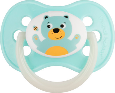 Пустышка Canpol Cute Animals Латексная Круглая 0-6 мес. / 22/593