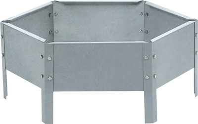 Грядка модульная GREENGO Клумба оцинкованная 60см