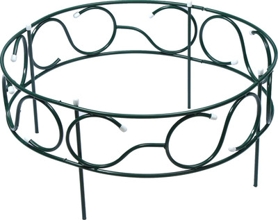 Изгородь декоративная GREENGO Оцинкованная 70x70x30см (зеленый)