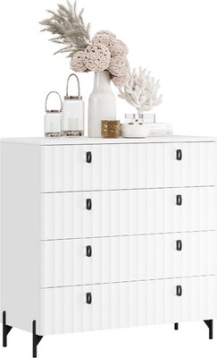 Комод ТриЯ Тиффани 407.003.000 (белый жемчуг/белый софт)