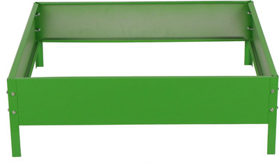 Грядка модульная GREENGO Квадро 80x80x15см (зеленый)