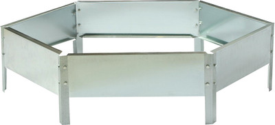 Грядка модульная GREENGO Клумба оцинкованная 80см