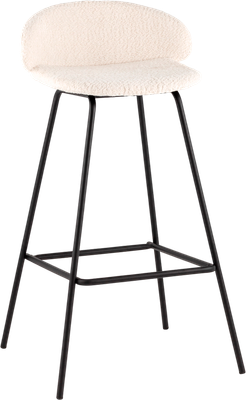 Стул барный Stool Group Nita 9091C UF998-1 (букле молочный)