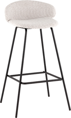 Стул барный Stool Group Nita 9091C UF998-14 (букле светло-серый)