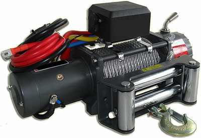 Лебедка электрическая Runva 12V 9500 lbs 4350кг / EWXC9500S