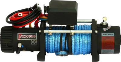 Лебедка электрическая Runva 12V 9500 lbs 4350кг / EWXC9500SSR (синтетический трос)