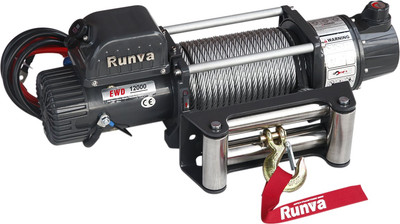 Лебедка электрическая Runva 12V 12000 lbs 5443кг / EWD12000U