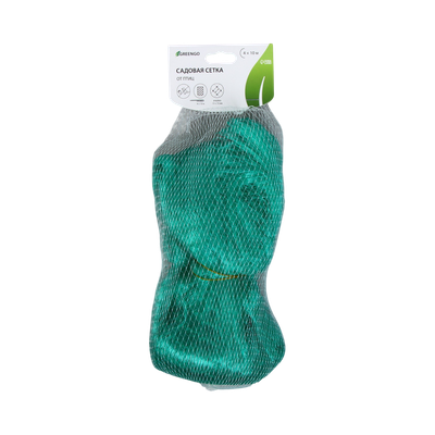 Защитная сетка для растений GREENGO Мягкая 10x4м ячейка 15x15мм от птиц